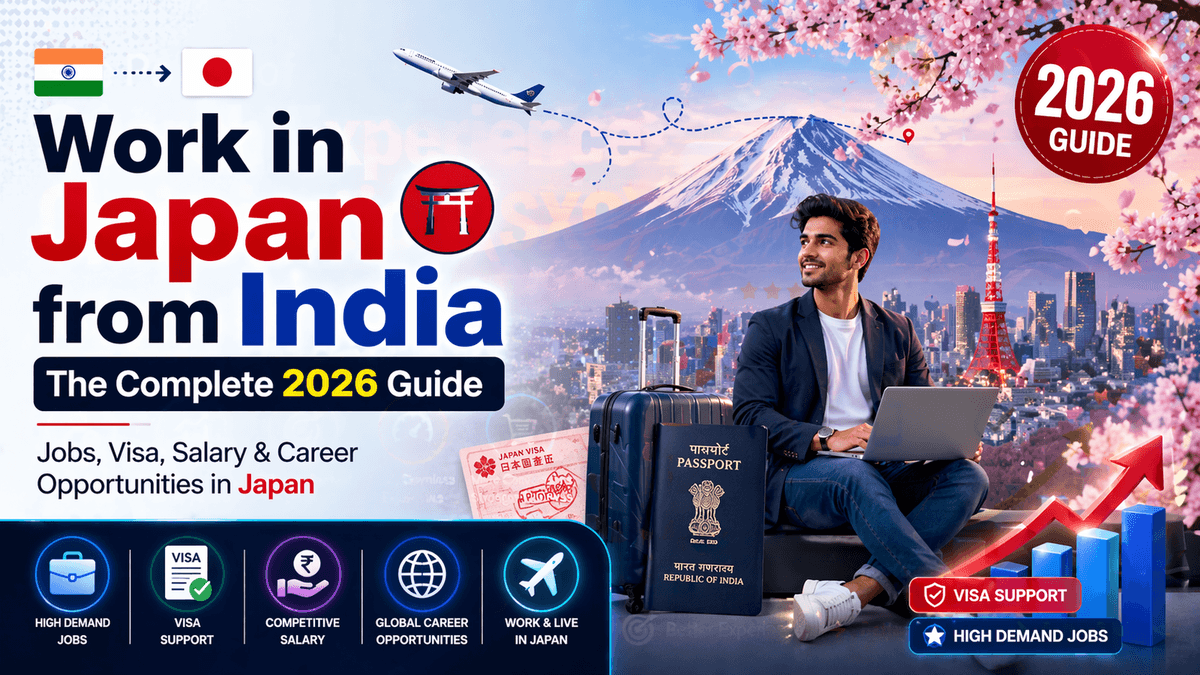Work in Japan from India: The Complete 2026 Guide