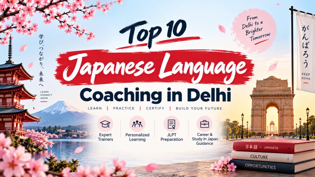 Top 10 Japanese Language Coaching in Delhi 