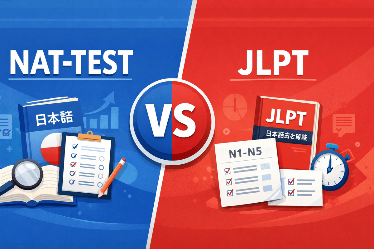 NAT-TEST vs JLPT: Which Japanese Exam Should You Take?
