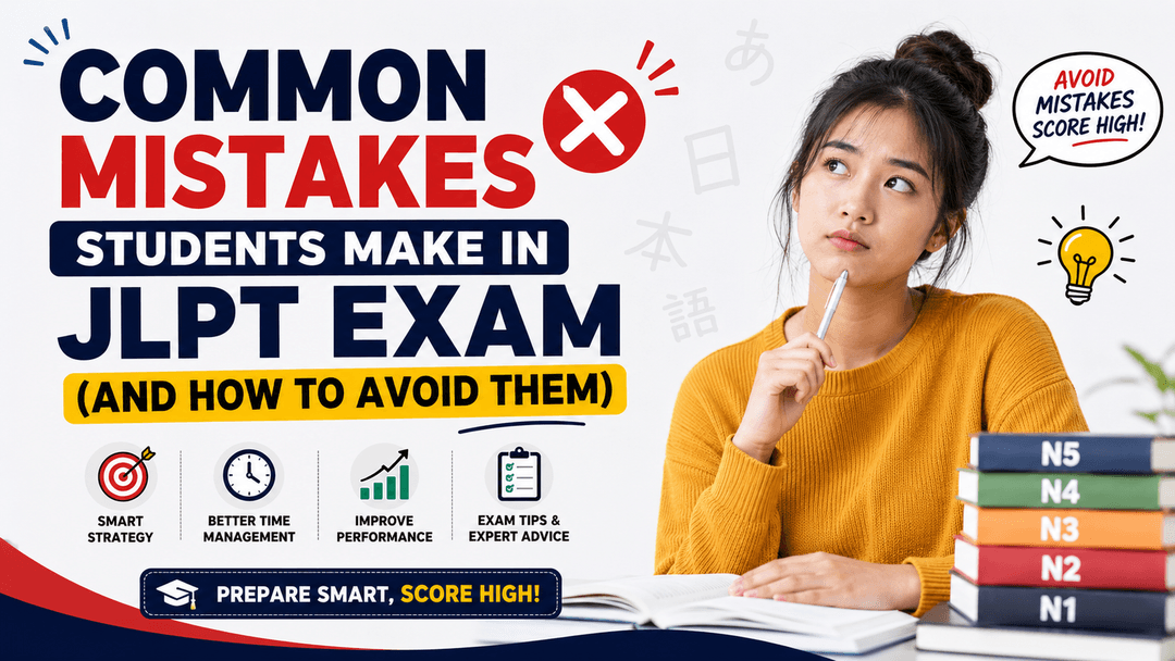 Common Mistakes Students Make in JLPT Exam (And How to Avoid Them)