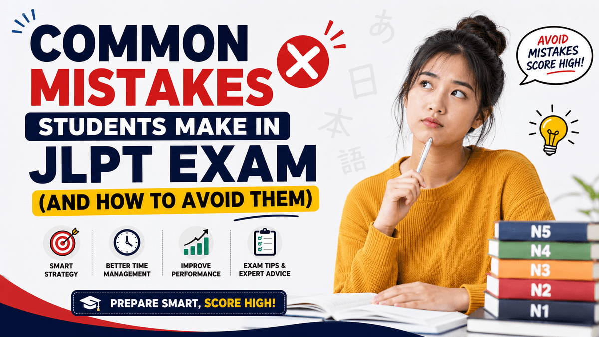 Common Mistakes Students Make in JLPT Exam (And How to Avoid Them)