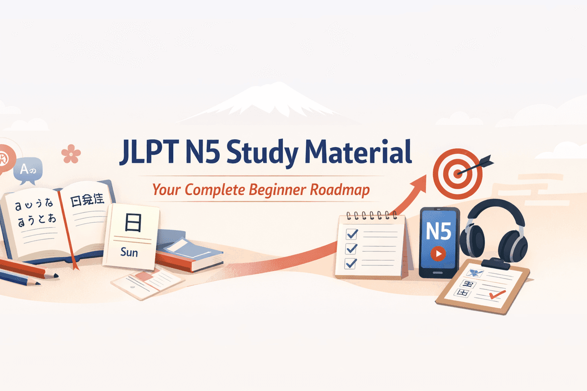 JLPT N5 Study Material — Your Complete Beginner Roadmap
