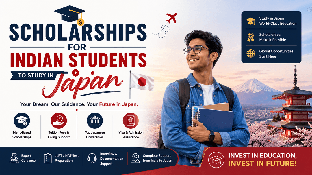 Scholarships for Indian Students to Study in Japan