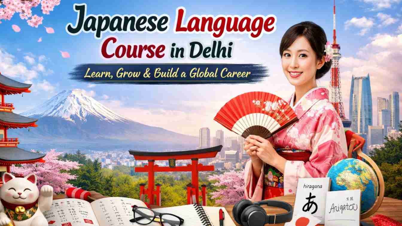 Japanese Language Course in Delhi – Learn, Grow & Build a Global Career