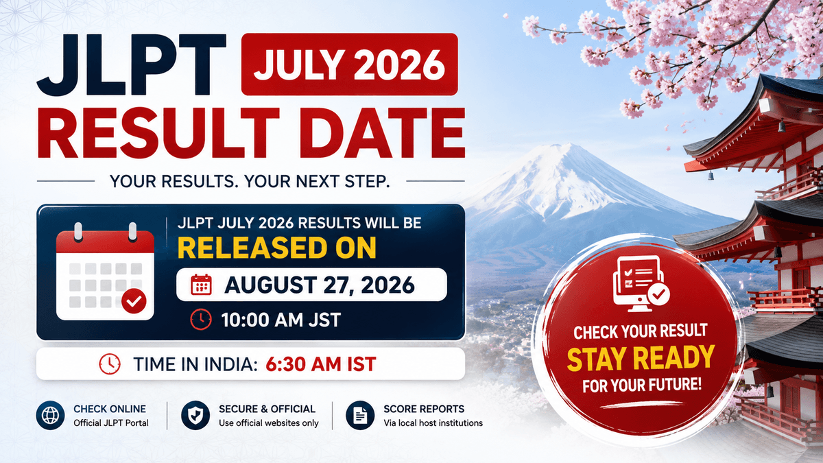 JLPT July 2026 Result Date: When Will JLPT Results Be Released?