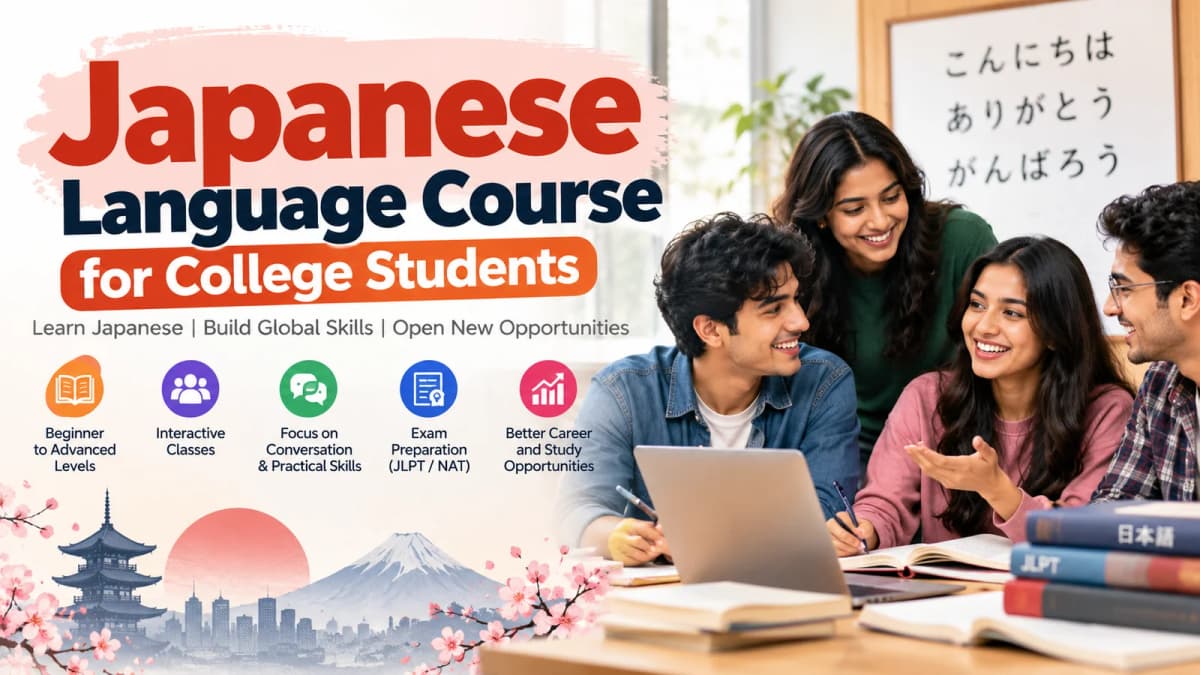 Japanese Language Course for College Students