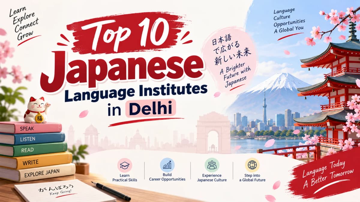 Top 10 Japanese Language Institutes in Delhi