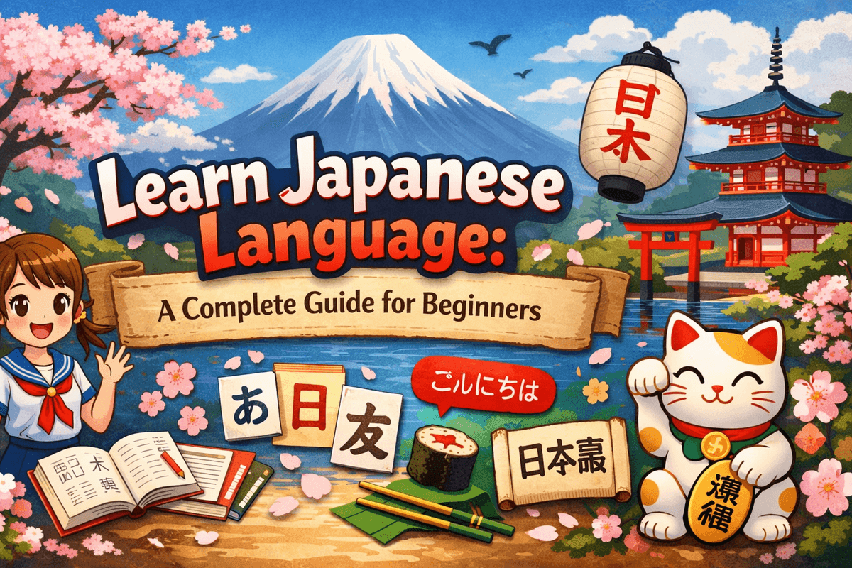 Learn Japanese Language: A Complete Guide for Beginners