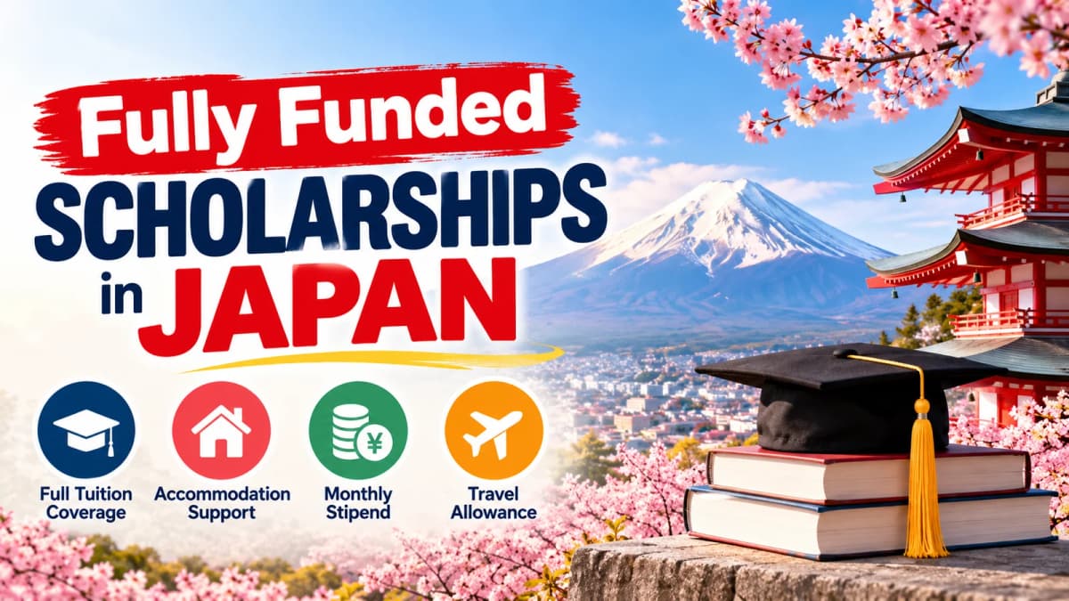 Fully Funded Scholarships in Japan