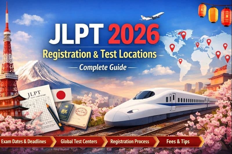 JLPT 2026 Registration and Test Locations – Complete Guide