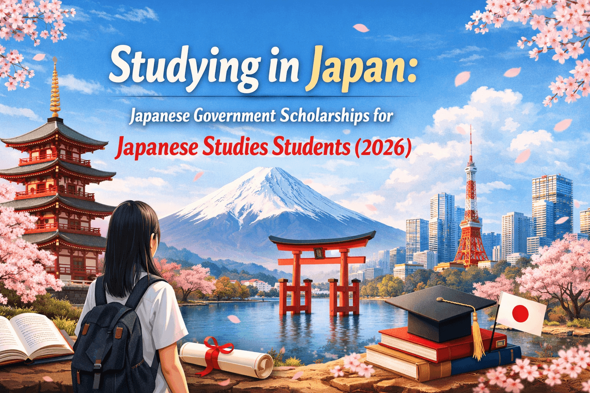 Studying in Japan: Japanese Government Scholarships for Japanese Studies Students (2026)
